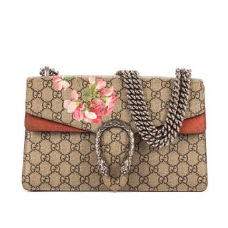 Gucci Pre-owned Womens Blooms Dionysus Small Shoulder Bag - Beige - One Size