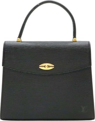 Louis Vuitton Black Epi Leather Malesherbes (Authentic Pre-Loved)