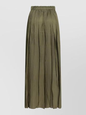 SA SU PHI maxi skirt pleated design womenswear collection