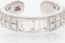 Anita Ko 18K White Gold Baguette Diamond Ear Cuff - Womens - 18kt White Gold/Diamond