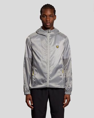 Lyle & Scott Mens Sports Lightweight Training Jacket - Grey - Size X-Small