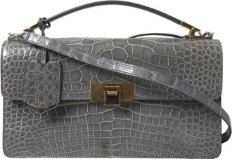 Balenciaga Alligator Shoulder Bag