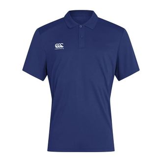 Canterbury Of New Zealand Heren Club Dry Poloshirt (Royaal Blauw)