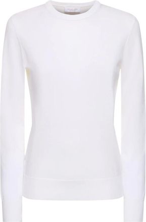 Michael Kors Dames, Truien, Wit, Maat: M Katoen