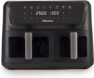 Hisense Haf2700dcd Doble 11 L Independiente 2700 W Freidora De Aire Caliente Negro