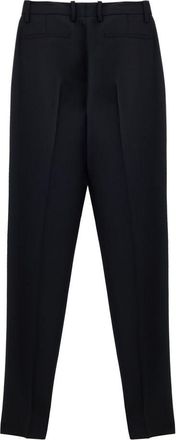 Gucci Womens Black Wool Dress Pants
