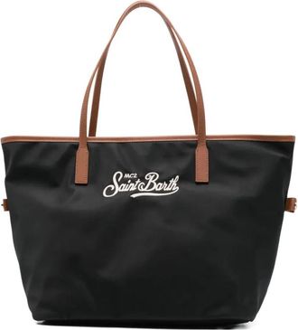 MC2 Saint Barth City Bag Nylon - Dames - Shoppers - Zwart - ONE Size - Nylon - Tassen