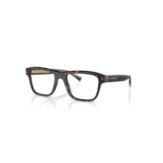 Dolce & Gabbana Glasses, male, Brown, Size: 51 MM Stylish Eyeglasses