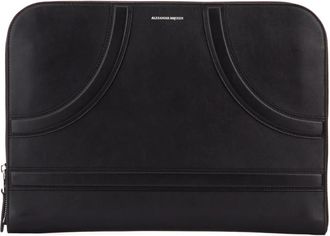 Alexander McQueen Stijlvolle Portemonnees voor Mannen en Vrouwen - Heren - Portefeuilles - Zwart - ONE Size - Accessoires