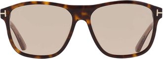 Tom Ford FRANCES Brown Square Mens Sunglasses FT1081 52E 58