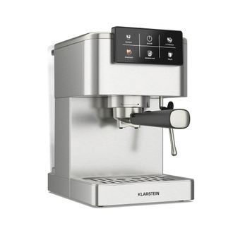 Klarstein Klarstein Portafiltro Steelpresso M&aacute;quina Portafiltro Pantalla T&aacute;ctil 20 Bar Acero Inoxidable