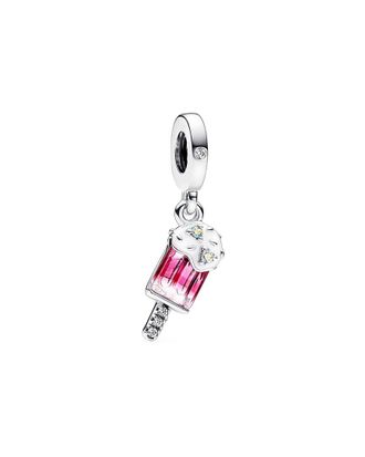 Pandora Moments Silver Cz Charm