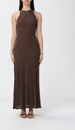 Twinset Abito midi Twinset in maglia di viscosa lurex