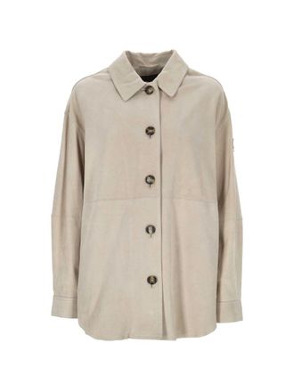 Peuterey Womens Lya Suede Leather Jacket
