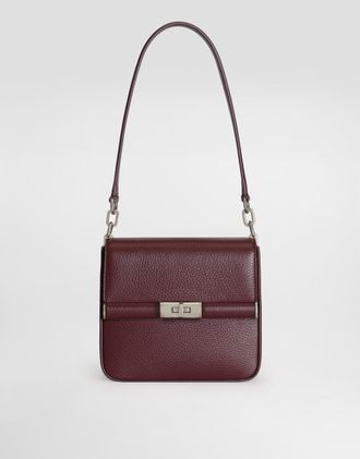 Dolce & Gabbana Deerskin Bag - Man Crossbody Bags Bordeaux Onesize