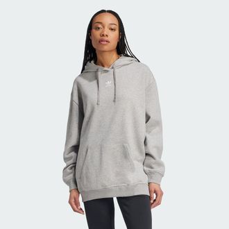 adidas Womens adidas Essentials Oversized Fleece Hoodie