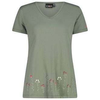 F.lli Campagnolo T-Shirt V-Neck Funktionsshirt f&uuml;r Damen | oliv