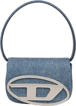 Diesel 1DR Schoudertas - Dames - Schoudertassen - Blauw - ONE Size - Katoen - Tassen