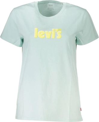 Levi's Dames, Tops, Blauw, Maat: XS Katoen