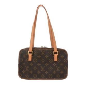 Louis Vuitton Pre-owned Shoulder Bags, female, Brown, Size: ONE SIZE Pre-owned Vintage Monogram Shoulder Bag