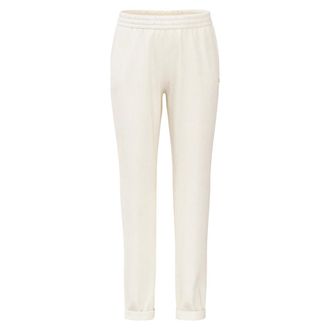 Marc Cain Broeken, Dames, Beige, S, Wol, Rhodos Broek