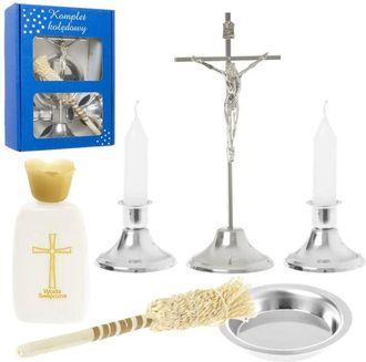 OEM Gran Juego De Villancicos Navide&ntilde;os En Cromo Plateado