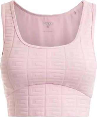 Guess Fitness, Dames, Roze, S, Sporty Chic Tank Top