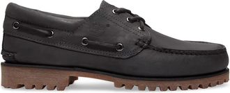 Timberland Lake House 3-Eye Lug Boat Shoe - Heren - Bootschoenen - Grijs - 41 1/2 EU - Leer - Schoenen