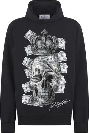 Philipp Plein Hombre, Sudaderas, Negro, Talla: S