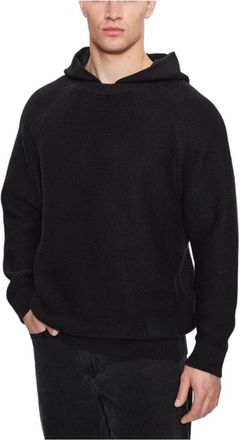 Calvin Klein Jeans Hoodie Utility Detail Katoen - Heren - Hoodies - Zwart - XS - Katoen - Hoodies & sweatvesten