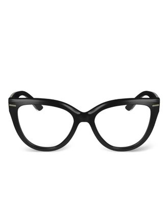 Calvin Klein cat-eye acetate frames - Black