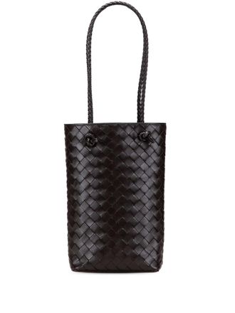 Bottega Veneta 2012-2025 Mini Nappa Intrecciato tote bag - Brown