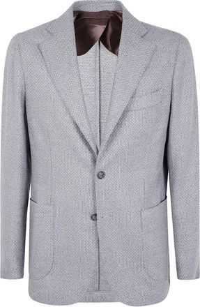Barba Bactive Mono pocket blazer - Grey