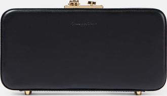 Gianvito Rossi Clutch Vali in pelle