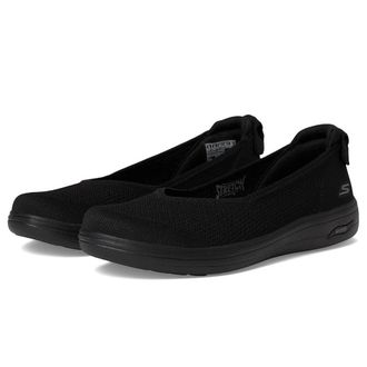 Skechers On The Go Arch Fit Inspire Ballerina 138710-BBK Flat Womens GBO2873