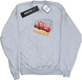 Disney Dames/Dames Cars Bliksem McQueen Sweatshirt (Heide Grijs)