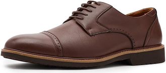 Stacy Adams Vogel Cap Toe Oxford Mens Shoes Brown : 11.5 M, Faux Leather