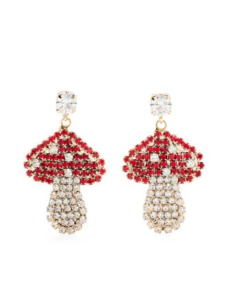 Rosantica Oorbellen in paddestoelvorm - Goud