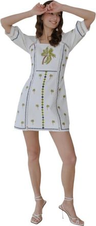 Guadalupe Design Halle Dress in White at Nordstrom, Size X-Large