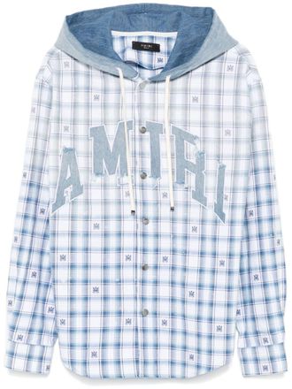 Amiri Camicia con applicazione - Blu