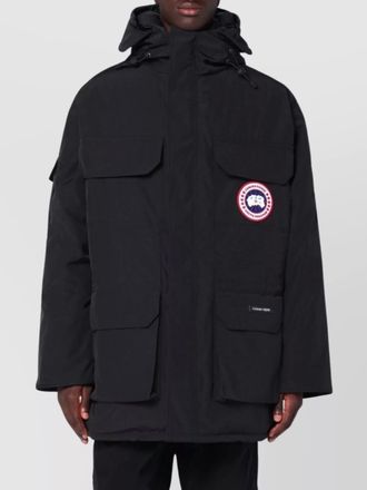 Canada Goose long parka with hood and pockets