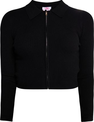 Mymo Kort vest Dames zwart