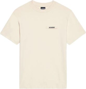 Jacquemus Beige Gros Grain T-shirt