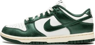 Nike Fitness, Heren, Groen, 43 EU, Leer, Dunk Low Vintage Green