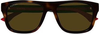 Gucci Sunglasses Gg2119 S 002 Brown/Brown Men