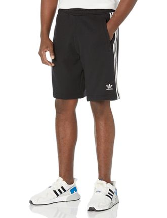 adidas Originals Adidas Originals Mens 3-Stripes Short, Black, XL