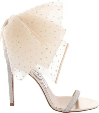 Jimmy Choo London Aveline 100 High Heel Sandals, Brand Size 35 ( US Size 5 )