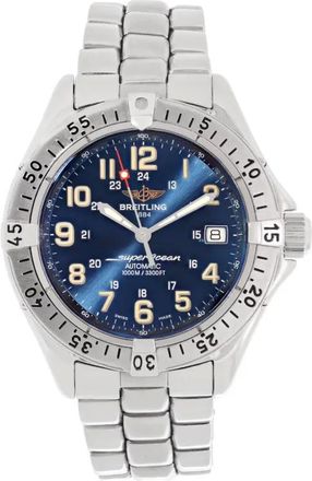 Breitling Superocean 40mm watch - Blauw