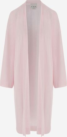 SA SU PHI Langer, offener Kaschmir- und Seidenstrick