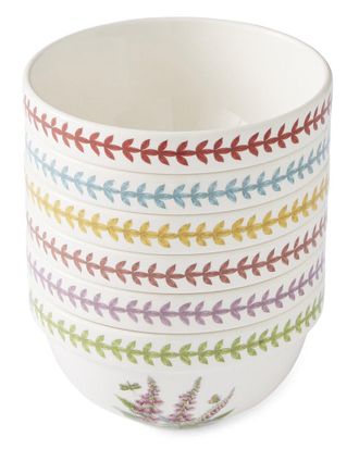 Portmeirion Set Of 6 Botanic Garden Meadow Stacking Bowls